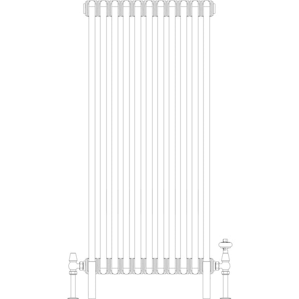 Florence 6 Column 1200mm, 11 sections