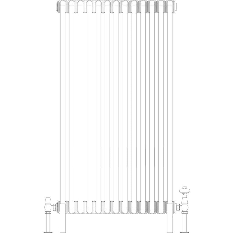 Florence 6 Column 1200mm, 13 sections