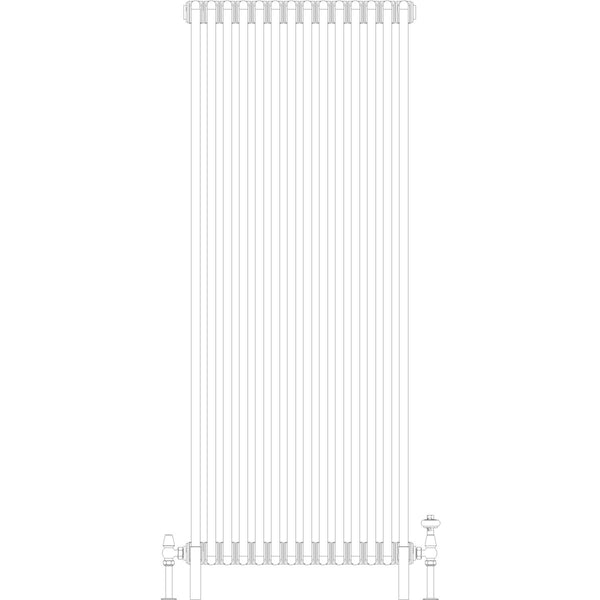 Florence 6 Column 1500mm, 14 sections