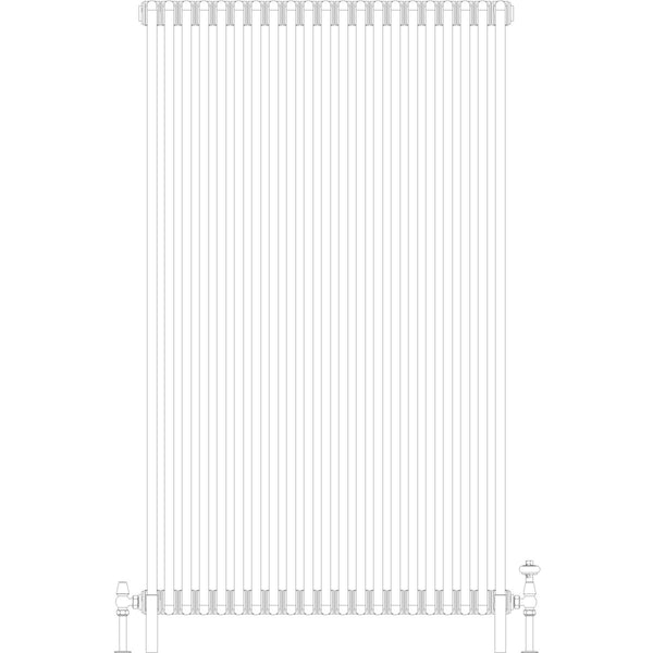 Florence 6 Column 1500mm, 21 sections