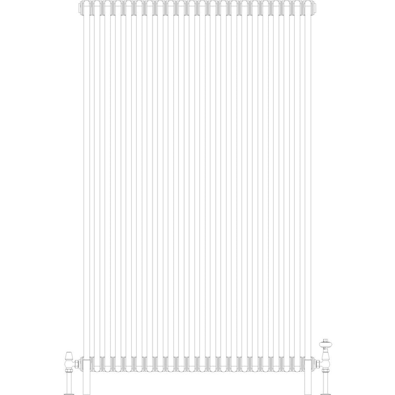 Florence 6 Column 1500mm, 22 sections