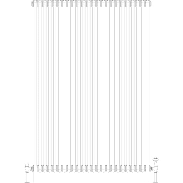 Florence 6 Column 1500mm, 24 sections