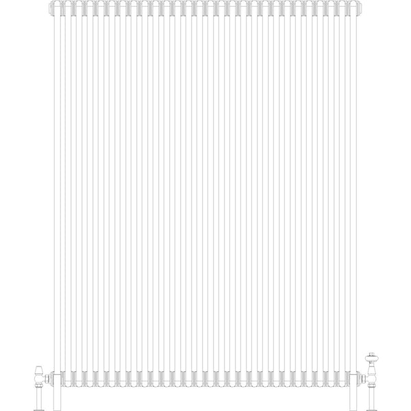 Florence 6 Column 1500mm, 28 sections