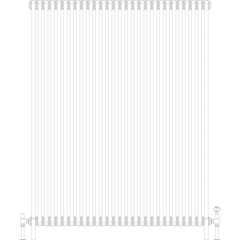 Florence 6 Column 1500mm, 28 sections