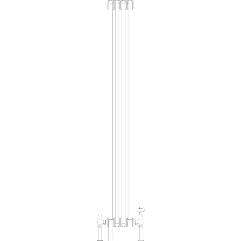 Florence 6 Column 1500mm, 4 sections