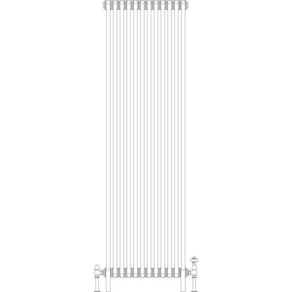 Florence 6 Column 1800mm, 12 sections