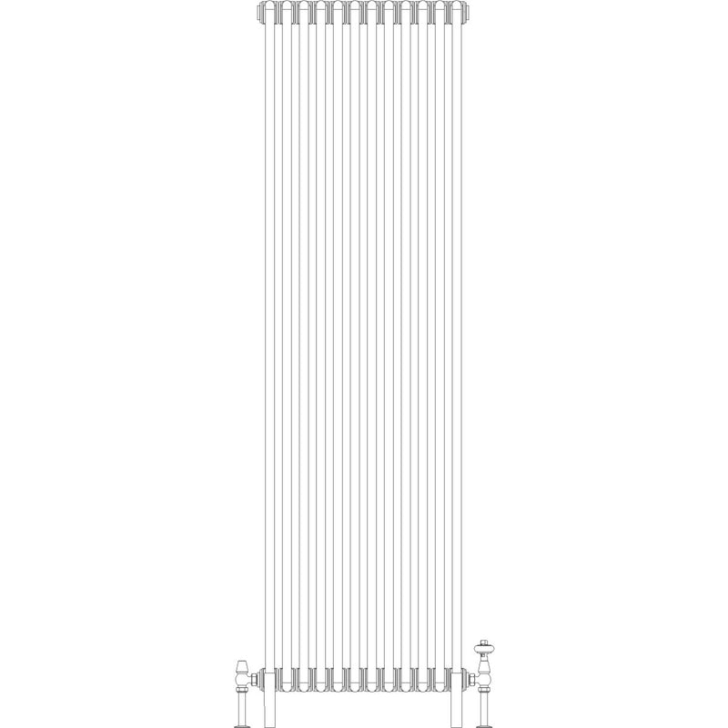 Florence 6 Column 1800mm, 12 sections