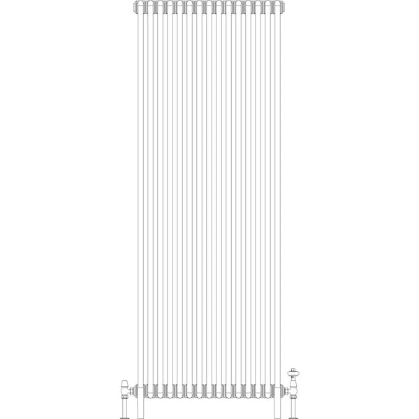 Florence 6 Column 1800mm, 15 sections