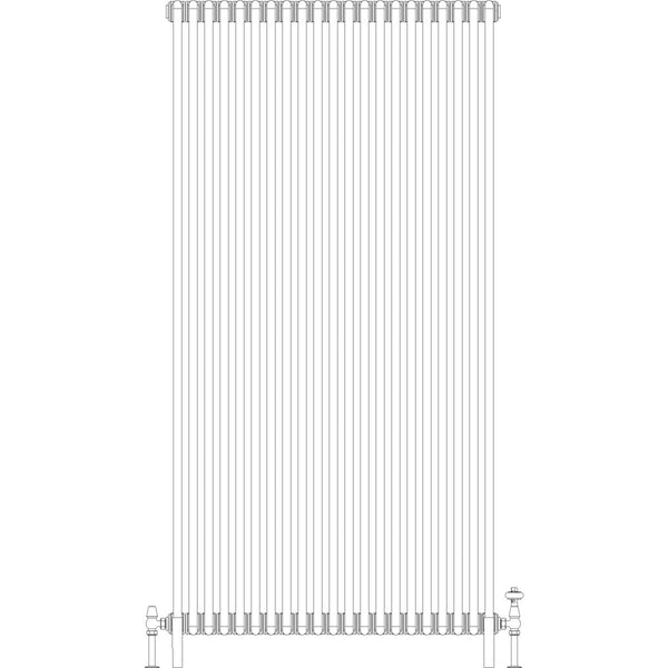 Florence 6 Column 1800mm, 21 sections