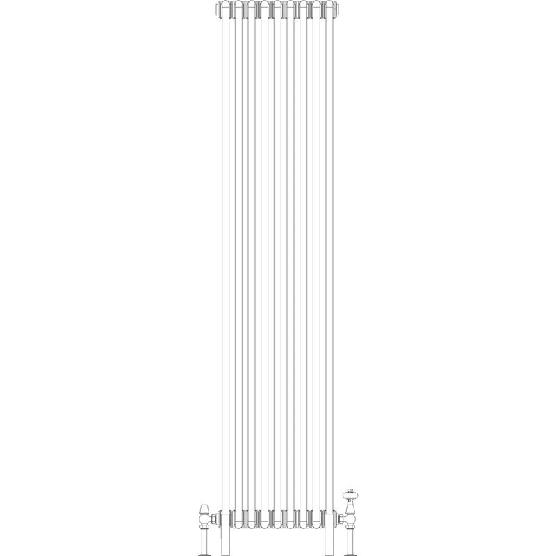 Florence 6 Column 1800mm, 9 sections