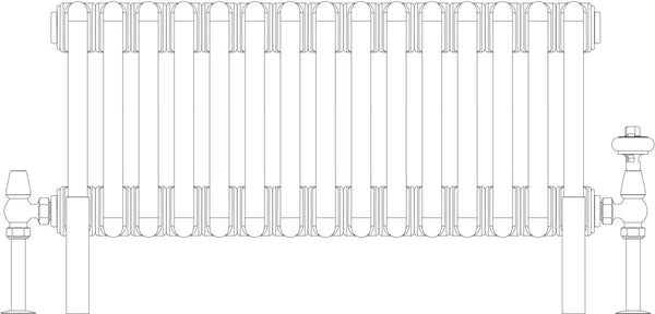 Florence 6 Column 200mm, 15 sections