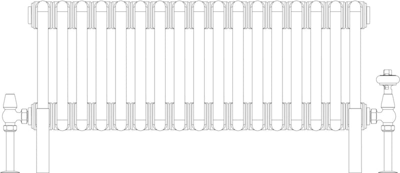 Florence 6 Column 200mm, 17 sections