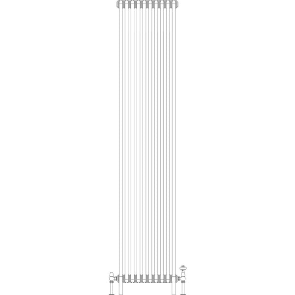 Florence 6 Column 2200mm, 10 sections