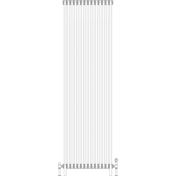 Florence 6 Column 2200mm, 14 sections