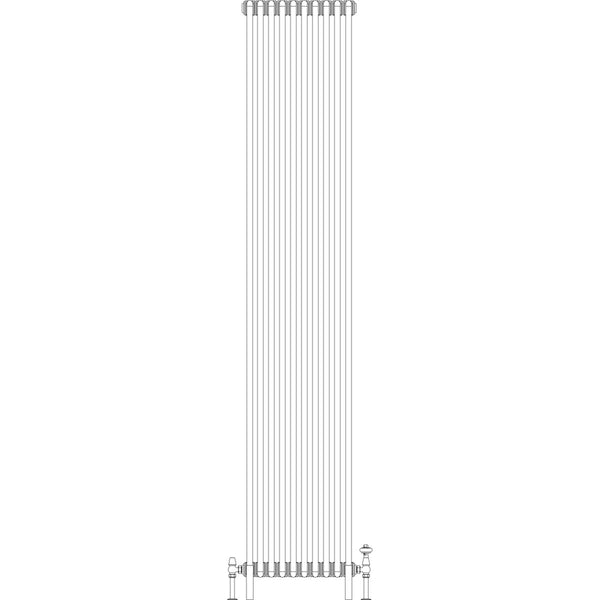 Florence 6 Column 2500mm, 10 sections