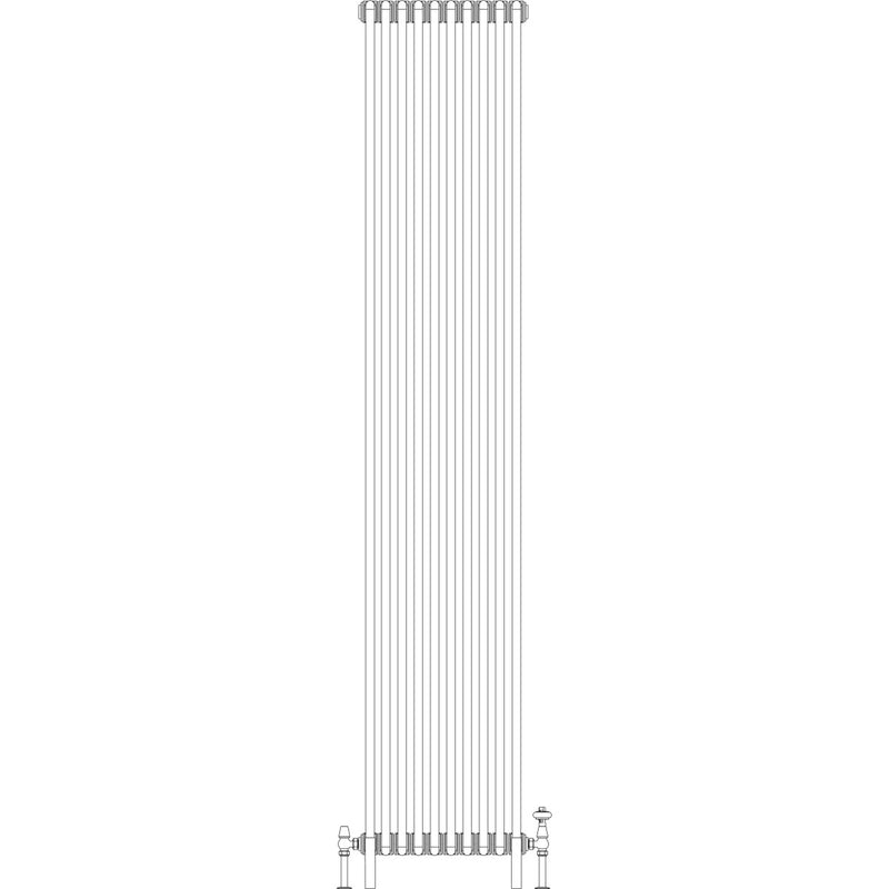 Florence 6 Column 2500mm, 10 sections