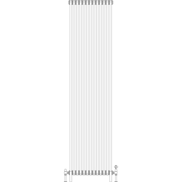 Florence 6 Column 2500mm, 13 sections