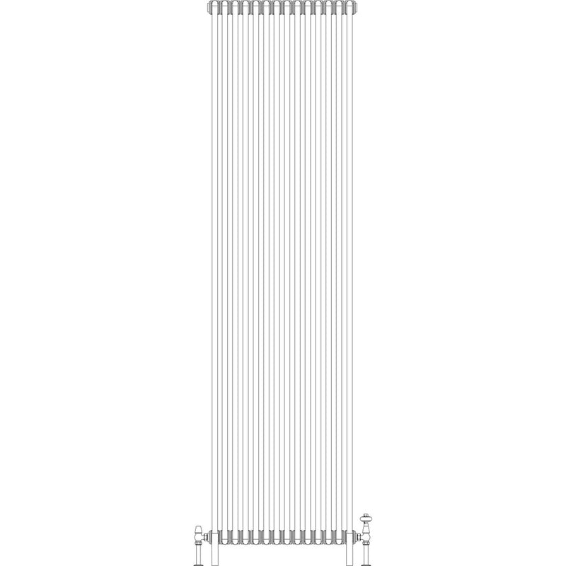 Florence 6 Column 2500mm, 14 sections