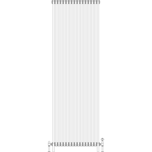 Florence 6 Column 2500mm, 17 sections