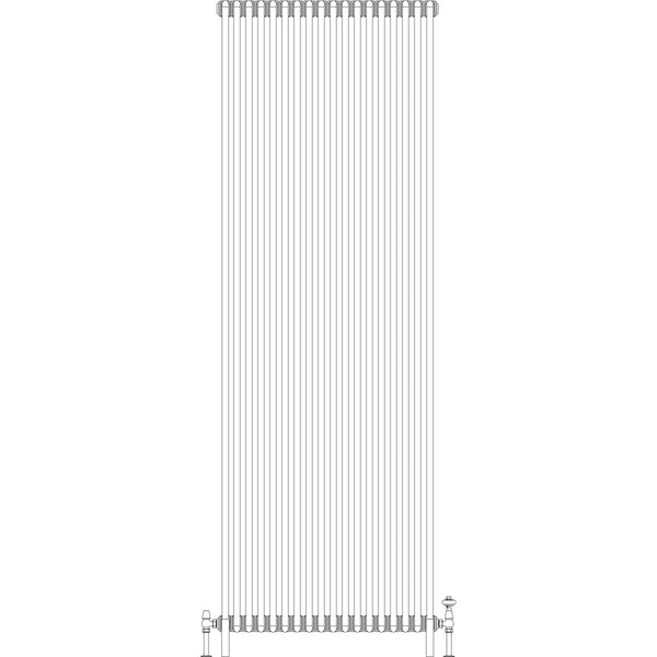 Florence 6 Column 2500mm, 18 sections