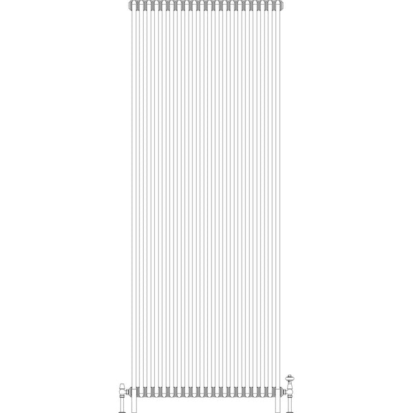 Florence 6 Column 2500mm, 20 sections