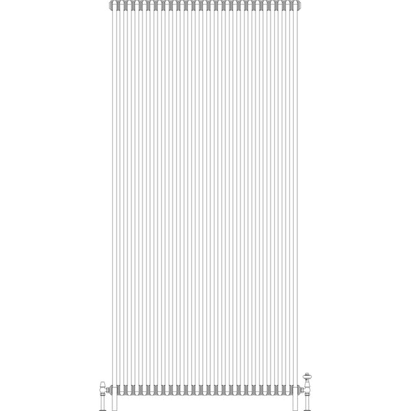 Florence 6 Column 2500mm, 25 sections