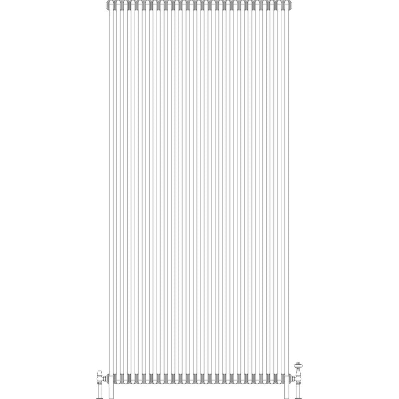 Florence 6 Column 2500mm, 25 sections