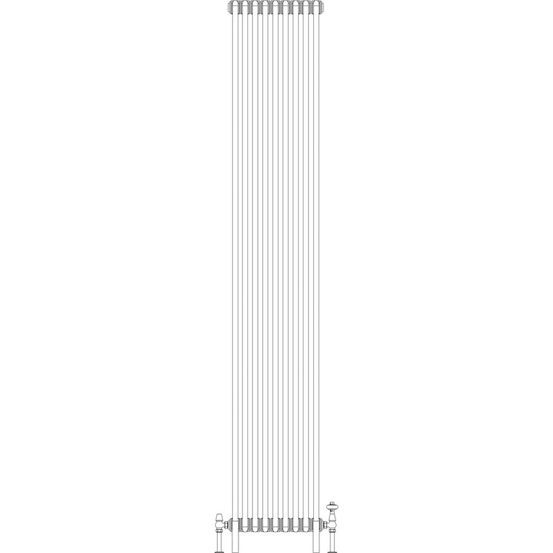 Florence 6 Column 2500mm, 9 sections