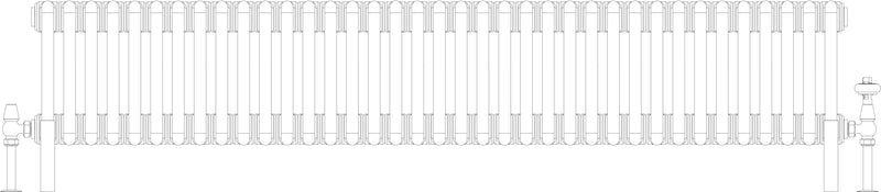 Florence 6 Column 300mm, 37 sections