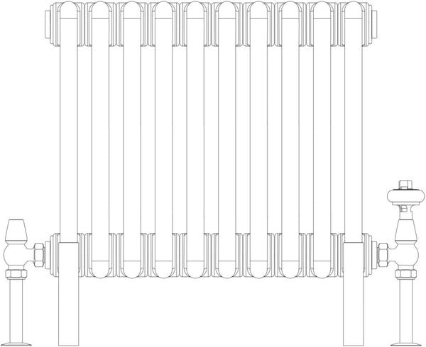 Florence 6 Column 400mm, 10 sections