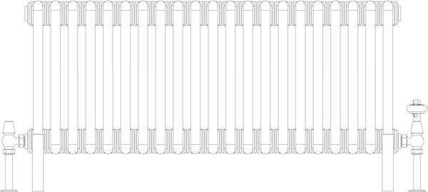 Florence 6 Column 400mm, 21 sections