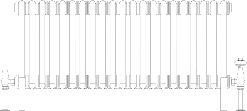 Florence 6 Column 400mm, 21 sections