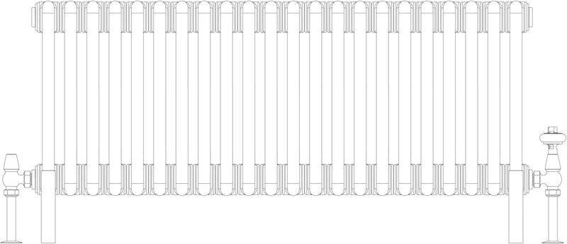 Florence 6 Column 400mm, 22 sections