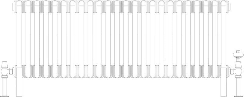 Florence 6 Column 400mm, 24 sections