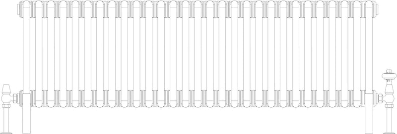 Florence 6 Column 400mm, 29 sections