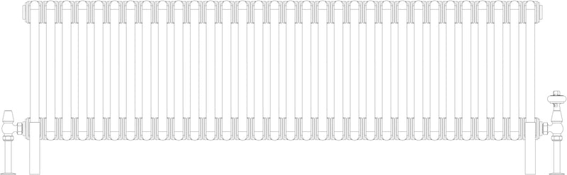 Florence 6 Column 400mm, 32 sections