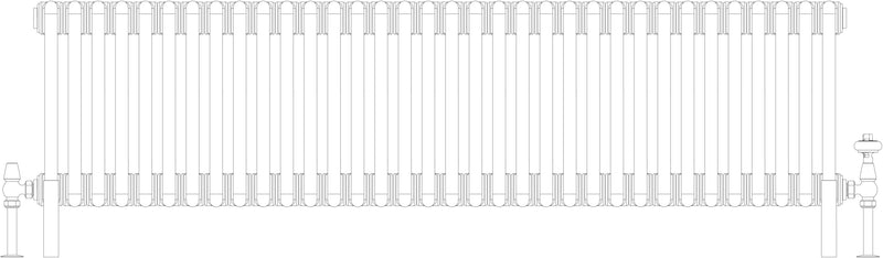 Florence 6 Column 400mm, 34 sections