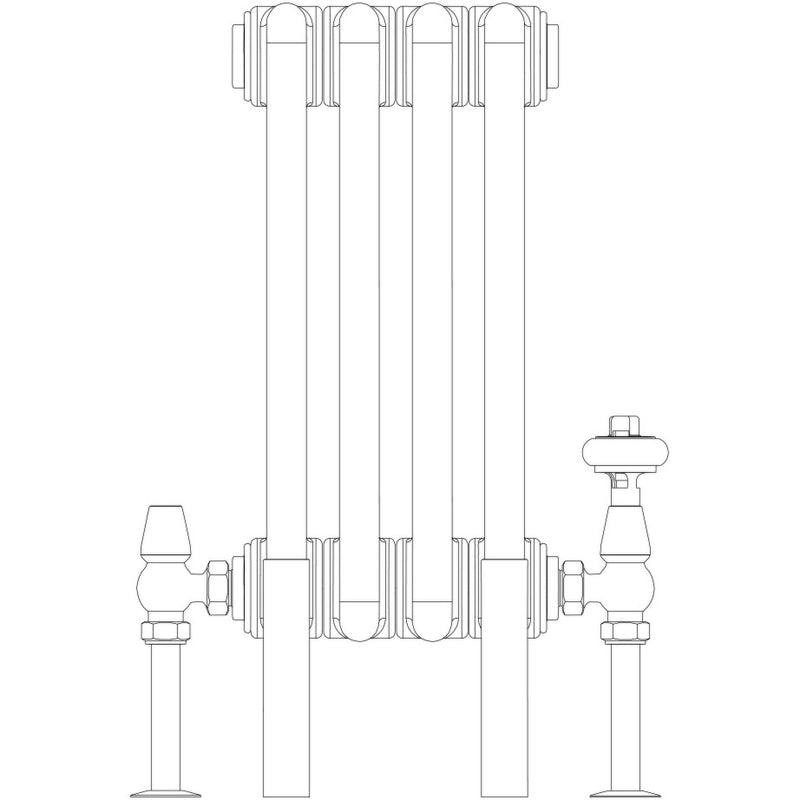 Florence 6 Column 400mm, 4 sections