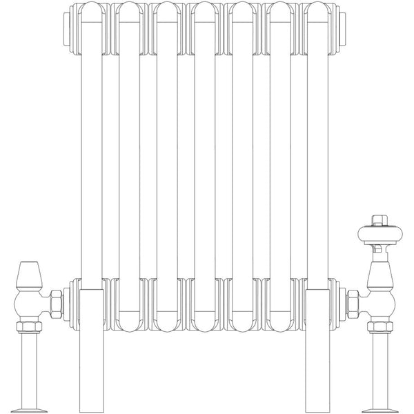 Florence 6 Column 400mm, 7 sections