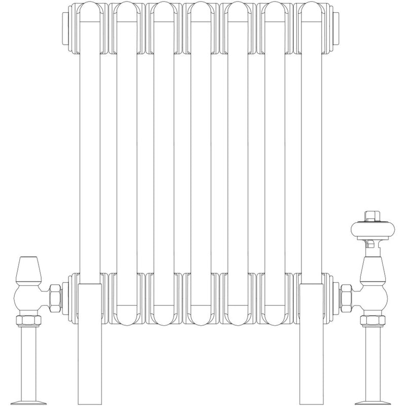 Florence 6 Column 400mm, 7 sections