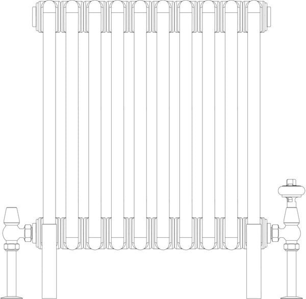 Florence 6 Column 500mm, 10 sections