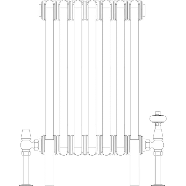 Florence 6 Column 500mm, 7 sections