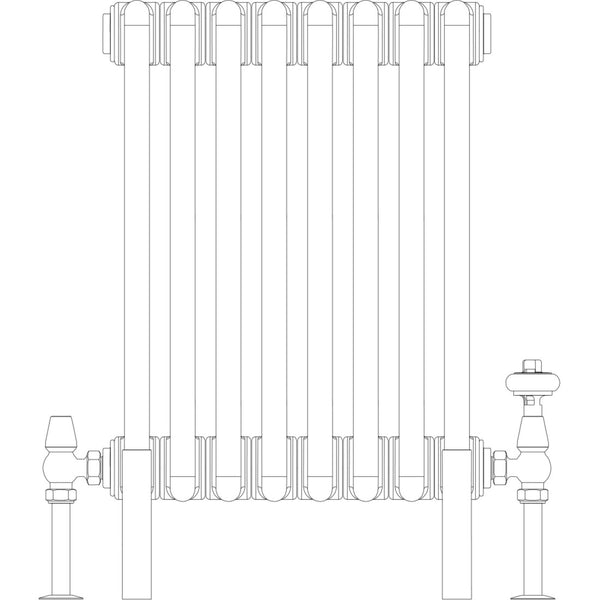 Florence 6 Column 500mm, 8 sections