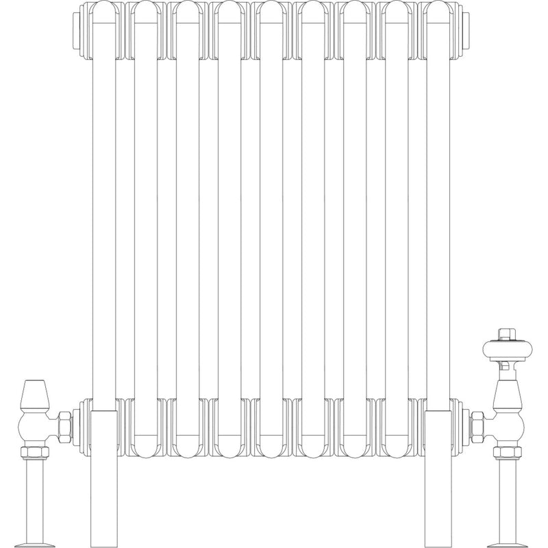 Florence 6 Column 500mm, 9 sections