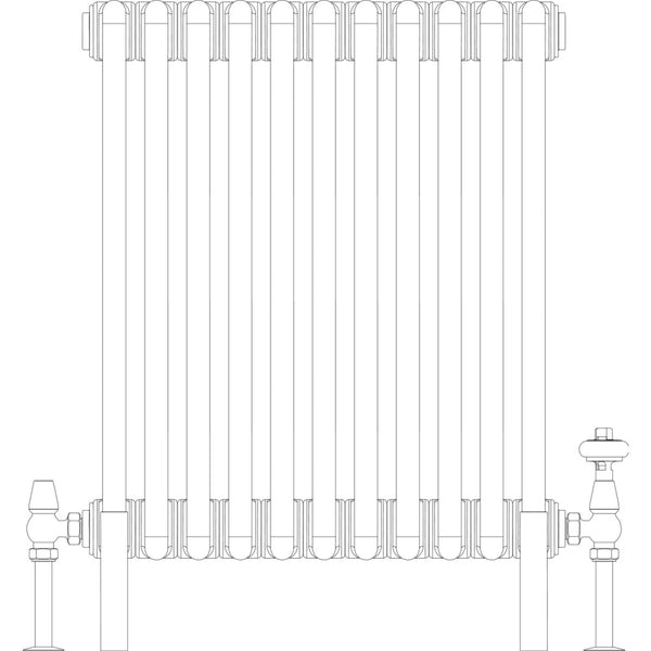 Florence 6 Column 600mm, 11 sections