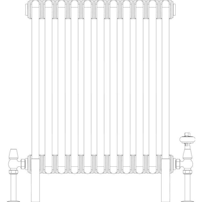 Florence 6 Column 600mm, 11 sections