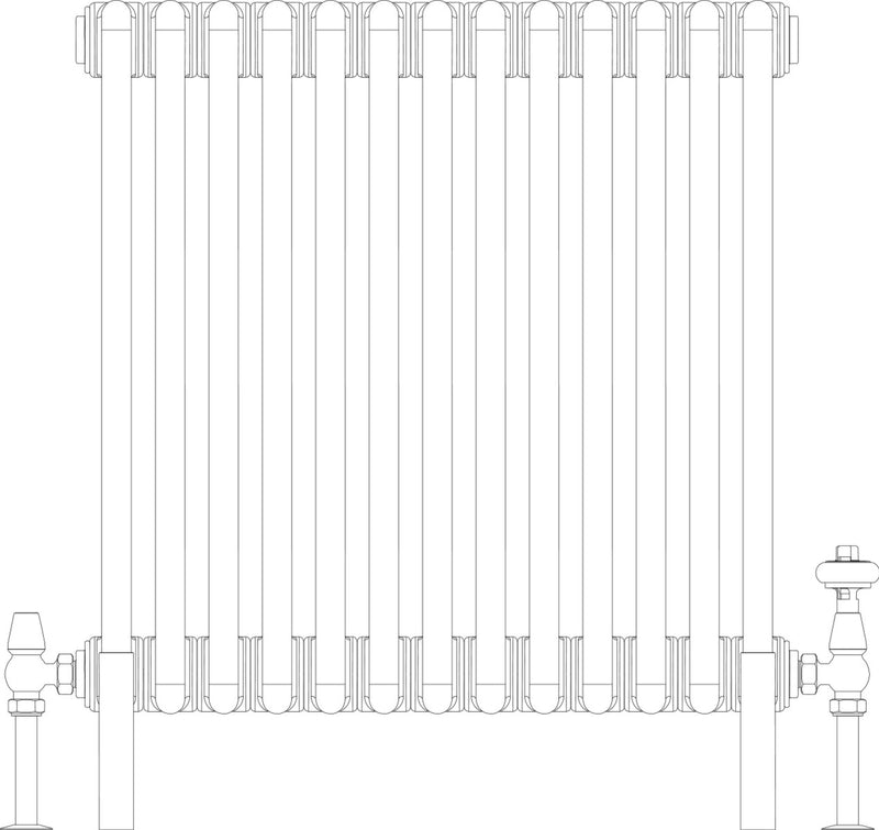 Florence 6 Column 600mm, 13 sections