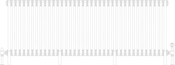 Florence 6 Column 600mm, 38 sections