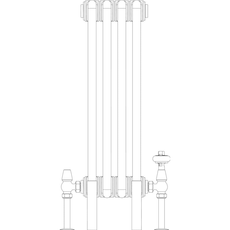 Florence 6 Column 600mm, 4 sections