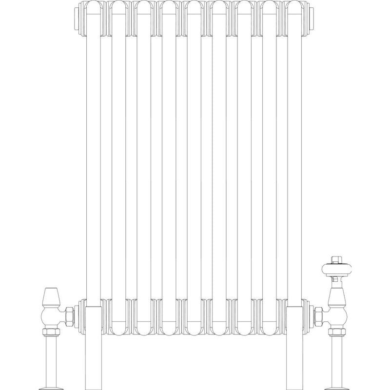 Florence 6 Column 600mm, 9 sections